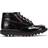 Kickers Infant Kick Hi Zip - Black Patent