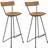 vidaXL - Barstol 96cm 2st