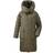 Didriksons Melina Puff Coat Green Female