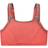 Glamorise Custom Control WonderWire Sports Bra - Coral/Gray