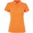 ASQUITH & FOX Women's Short Sleeve Performance Blend Polo Shirt - Neon Orange