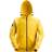 Snickers Workwear Zipped Logo Hoodie - Yellow