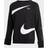 Nike Boy's Sportswear Swoosh Sweatshirt - Black/White (DD8726-010)