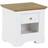 Beliani Winglay Bedside Table 40x48cm