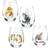 Wrendale Designs Assorted Domestic Animals Tumblerglas 55cl 4st