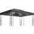 vidaXL Gazebo with String Lights 3070308 3x4 m