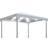 vidaXL Gazebo with String Lights 4x3 m