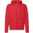 Fruit of the Loom Hooded Sweatshirt - Red