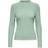 Only ONLEMMA L/S High Neck Top Maglia a Maniche Lunghe - Green