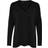 Only Onlamalia L/s V-neck Pullover - Black Female