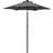 vidaXL Parasol with LED Lights 200cm