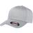 Flexfit Wooly Combed Cap Unisex - Silver