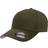 Flexfit Wooly Combed Cap Unisex - Olive Green