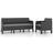 vidaXL 3079677 Loungeset, Bord inkl. 1 Stolar & 1 Soffor