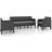 vidaXL 3079672 Loungeset, Bord inkl. 2 Stolar & 1 Soffor