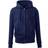 Anthem Organic Full Zip Hoodie - Oxford Navy