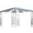 vidaXL Gazebo with String Lights 3x3 m