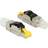 DeLock RJ45 STP Cat6a Mono Adapter