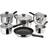 Judge Vista Draining Cookware Set with lid 6 Parts