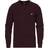 Lyle & Scott Crew Neck Lambswool Blend Jumper - Burgundy