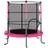 vidaXL Trampoline with Safety Net Round 140x160cm