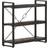 vidaXL 3-Tier Book Shelf 80cm