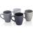 Sabichi Textured Mug 38.4cl 4pcs