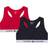 Tommy Hilfiger Logo Bra 2-pack - Red/Navy Owd