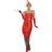 Smiffys Flapper Costume Red