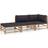 vidaXL 3058246 Loungeset, Bord inkl. 2 Soffor