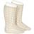 Condor Cotton Openwork Knee High Socks - Linen (25182_000_304)