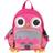 Pick & Pack Owl Shape Backpack - Pink Melange