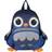 Pick & Pack Owl Shape Backpack - Blue Melange