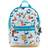 Pick & Pack Birds Backpack S - Dusty Blue