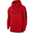 Nike Nsw Tech Fleece Full-Zip Hoodie - Punainen