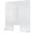 Nobo Protective Counter Partition Screen with Holes