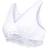 Carriwell Organic Crossover Nursing Bra White