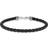 Thomas Sabo Leather Bracelet - Silver/Black