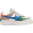 NIKE Air Force 1 Shadow W - Sail/Green Noise/Cream II/Signal Blue