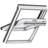 Velux GGU 0068 PK06 PVC-U, Træ Ovenlysvindue Vindue med 3-lags glas 94x118cm