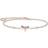 Thomas Sabo Charm Club Dragonfly Bracelet - Rose Gold/Transparent/Violet