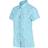 Regatta Women's Mindano V Short Sleeved Shirt - Cool Aqua Edelweiss