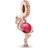 Pandora Flamingo Dangle Charm - Rose Gold/Pink