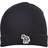 Paul Smith Zebra Logo Ribbed Lambswool Beanie Hat - Black