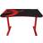 Arozzi Arena Fratello Gaming Desk - Red/Black, 760x800x725mm