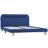 vidaXL Bed Frame with LED 22.5cm Sängram 140x200cm