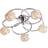 Endon Talia Ceiling Flush Light ∅ 56cm