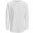 Jack & Jones Organic Cotton Long Sleeved T-shirt - White/White