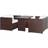 vidaXL 43914 Loungeset, Bord inkl. 2 Stolar