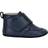 En Fant Velcro leather Slippers - Blue Night